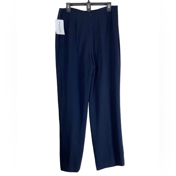 NWT Emanuel Ungaro wool blend trousers- slacks. Size 14/48 # C2251 vintage? - Picture 6 of 8